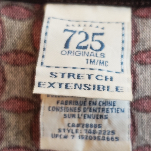 COPY - Vintage Original stretchy knit top with strings - tie front, Small size - Picture 6 of 7